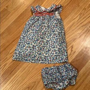 Baby Boden Flower Dress